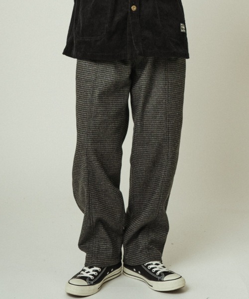 BIG MIKE（ビッグマイク）の「BIG MIKE ビッグマイク/ レトロチェック柄 イージーパンツ / 102447605（その他パンツ・メンズ・ブラウン/グレー・MEDIUM/LARGE/X-LARGE）」の14枚目の写真