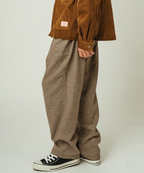 BIG MIKE（ビッグマイク）の「BIG MIKE ビッグマイク/ レトロチェック柄 イージーパンツ / 102447605（その他パンツ・メンズ・ブラウン/グレー・MEDIUM/LARGE/X-LARGE）」の15枚目の写真