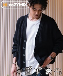 FREAK'S STORE | FREAK’S STORE/フリークスストア Hi-coZYMIX 畔編みカーディガン /リラックスフィット(カーディガン/ボレロ)