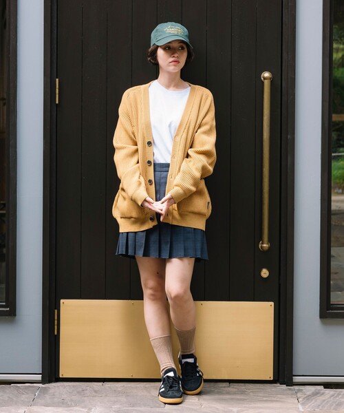 フリークスストアx中山商店ゆったりオーバーサイズチルデンニットカーディガン♪ セール】FREAK'S STORE/フリークスストア Hi-coZYMIX 畔編み