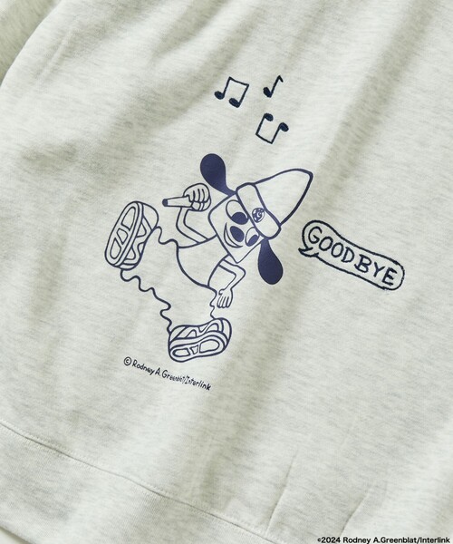 【セール】限定展開 PaRappa the Rapper/パラッパラッパー 別注 リラックスフィット ランダムプリント クルーネックスウェット/Random（スウェット）｜FREAK'S STORE（フリークスストア）