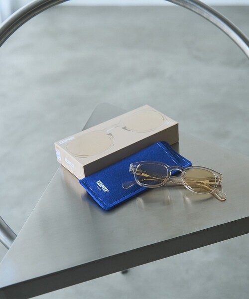 IZIPIZI（イジピジ）の「IZIPIZI（イジピジ）サングラス　OFFICE PLAYGROUND ♯C/♯E（サングラス・レディース・ライトグレー/ベージュ・FREE）」の15枚目の写真