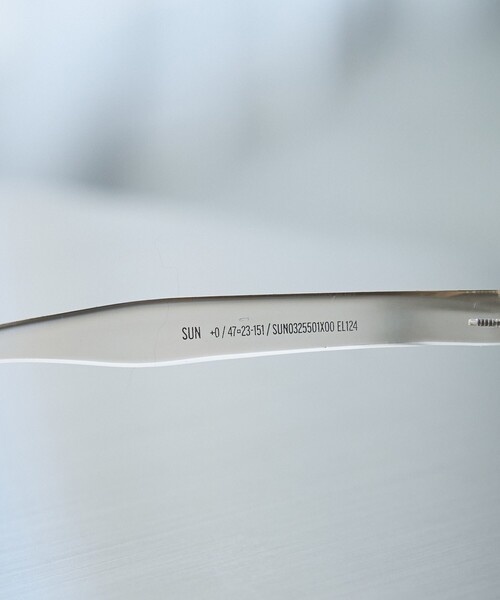 IZIPIZI（イジピジ）の「IZIPIZI（イジピジ）サングラス　OFFICE PLAYGROUND ♯C/♯E（サングラス・レディース・ライトグレー/ベージュ・FREE）」の10枚目の写真