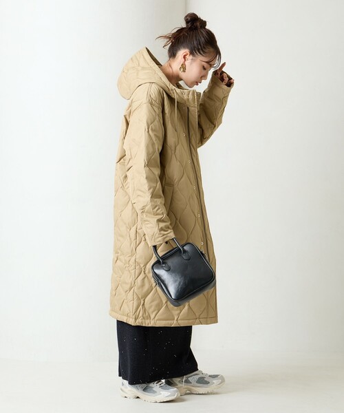 限定展開 TAION × FREAK'S STORE/タイオン 別注 キルト フード ロング