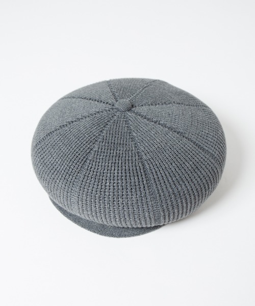 RACAL（ラカル）の「Milano Rib Thermo Knit Casquette / ミラノリブサーモニットキャスケット（キャスケット・レディース・グレー/ブラック/アイボリー/ネイビー・MEDIUM）」の3枚目の写真