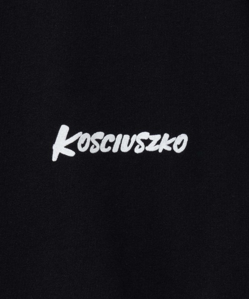 Mac-House(マックハウス)の「T-GRAPHICS 袖ロゴプリント長袖Tシャツ(Tシャツ/カットソー・メンズ・ホワイト/ブラック/カーキ/ブルーグレー・S/M/L/XL)」の12枚目の写真