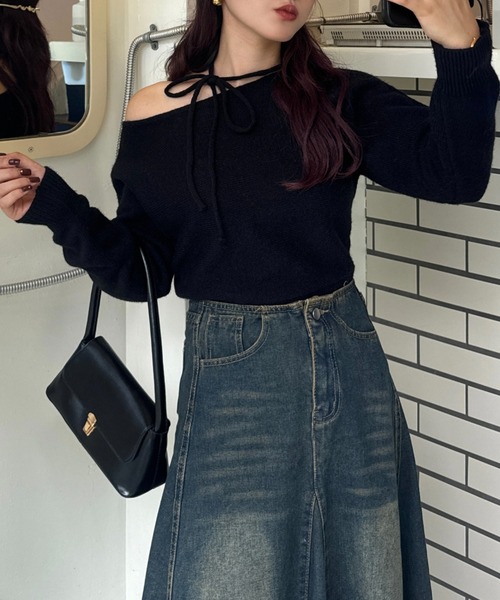 efill（エフィル）の「スクエア クラッチバック / ハンドバック（ハンドバッグ・レディース・ブラック・FREE）」の10枚目の写真