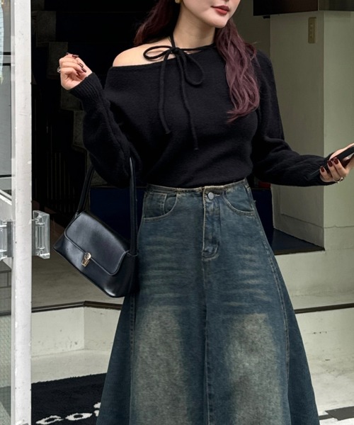 efill（エフィル）の「スクエア クラッチバック / ハンドバック（ハンドバッグ・レディース・ブラック・FREE）」の12枚目の写真