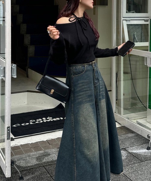 efill（エフィル）の「スクエア クラッチバック / ハンドバック（ハンドバッグ・レディース・ブラック・FREE）」の15枚目の写真