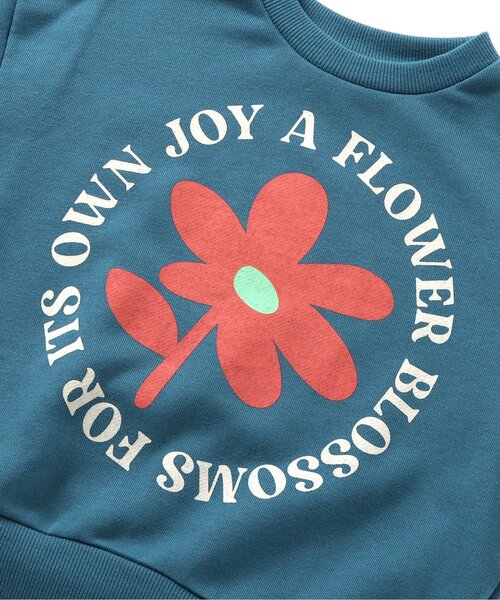 BREEZE(ブリーズ)の「【WEB限定】ハートフラワートレーナー(スウェット・キッズ・レッド/ブラック/ブルー/グレー・80/90/130/140/100/110/120)」の19枚目の写真