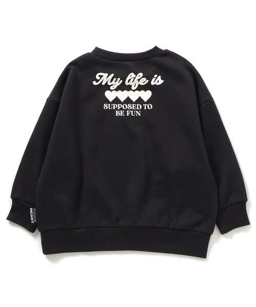 【プロフィールご確認くださいませ✩】様　長袖トレーナー セール】【WEB限定】ハートフラワートレーナー（スウェット）｜BREEZE