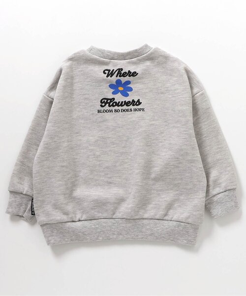 BREEZE(ブリーズ)の「【WEB限定】ハートフラワートレーナー(スウェット・キッズ・レッド/ブラック/ブルー/グレー・80/90/130/140/100/110/120)」の13枚目の写真