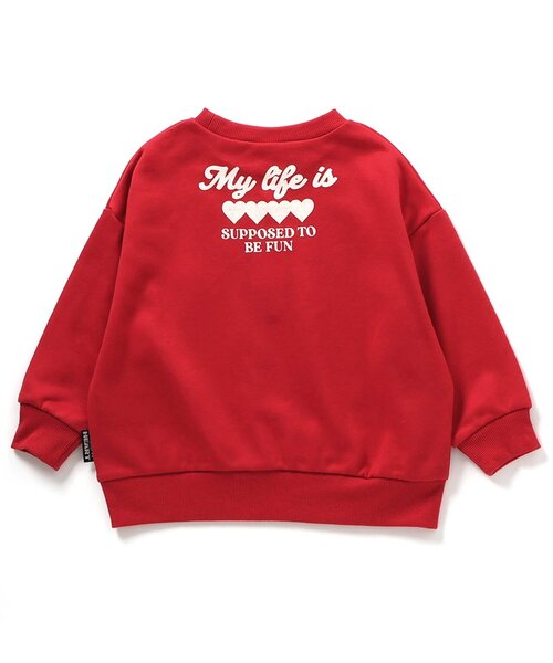 セール】【WEB限定】ハートフラワートレーナー（スウェット）｜BREEZE