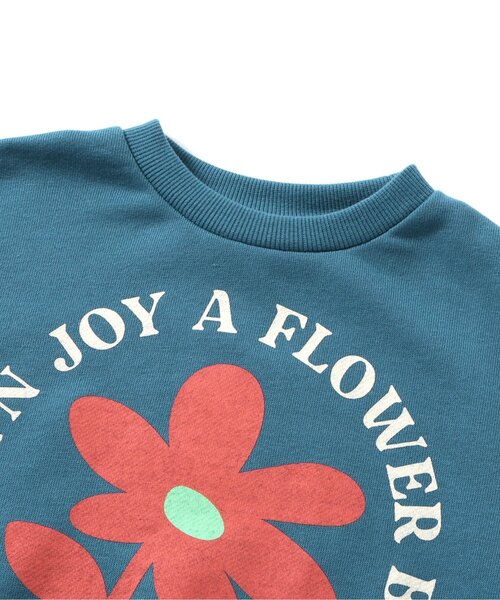 BREEZE(ブリーズ)の「【WEB限定】ハートフラワートレーナー(スウェット・キッズ・レッド/ブラック/ブルー/グレー・80/90/130/140/100/110/120)」の15枚目の写真