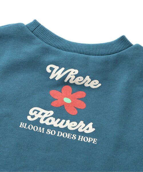 BREEZE(ブリーズ)の「【WEB限定】ハートフラワートレーナー(スウェット・キッズ・レッド/ブラック/ブルー/グレー・80/90/130/140/100/110/120)」の16枚目の写真