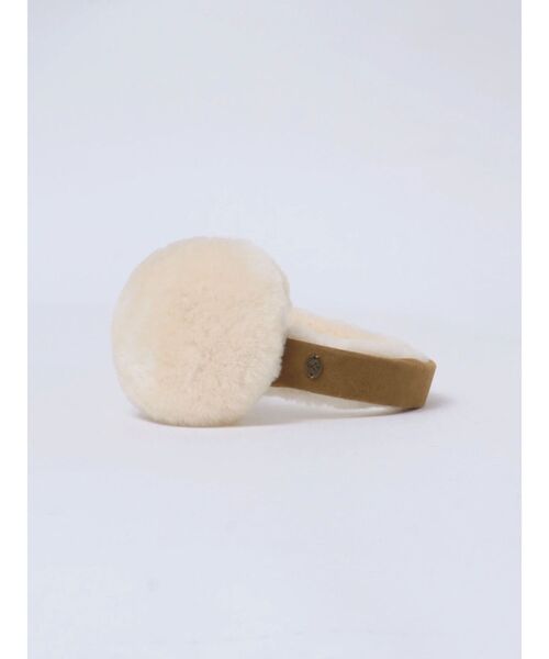 RUNWAY channel（ランウェイチャネル）の「【EMU Australia】ANGAHOOK EARMUFF（イヤーマフ・レディース・クリーム/ブラック・FREE）」の5枚目の写真