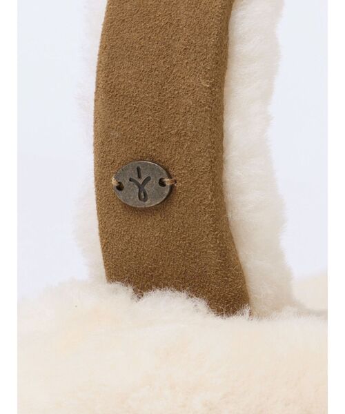 RUNWAY channel（ランウェイチャネル）の「【EMU Australia】ANGAHOOK EARMUFF（イヤーマフ・レディース・クリーム/ブラック・FREE）」の6枚目の写真