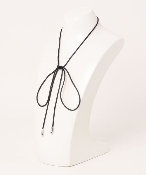 ARCHIVER（アーカイバ）の「【Bz】コードネックレス マルチウェイ/ユニセックス（MA/EK170）（ネックレス・レディース・ブラック・FREE）」の7枚目の写真