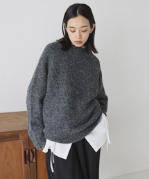 hellam（へラム）の「ミックスニットプルオーバー（ニット/セーター）」