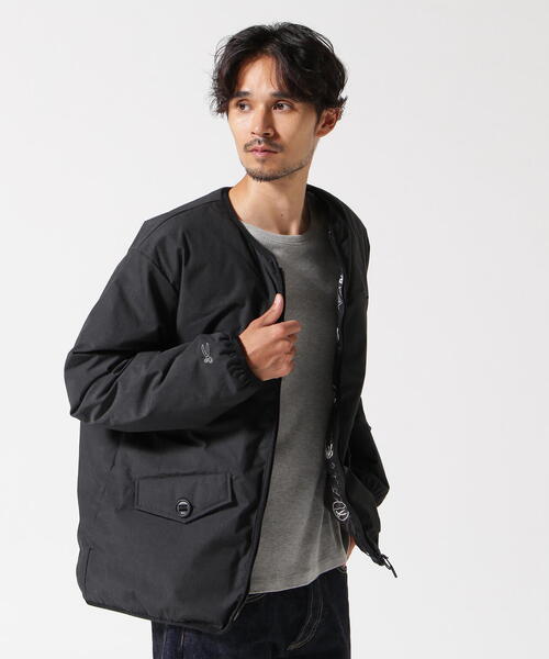 DENHAM（デンハム）の「DENHAM×NANGA/デンハム×ナンガ/NGDH FIRE RESISTANT LINER（ダウンジャケット/コート・メンズ・ブラック・S/M/L）」の2枚目の写真