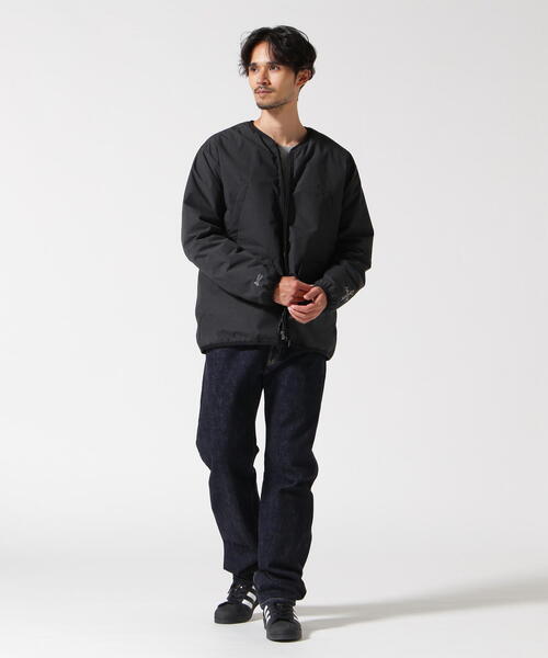 DENHAM（デンハム）の「DENHAM×NANGA/デンハム×ナンガ/NGDH FIRE RESISTANT LINER（ダウンジャケット/コート・メンズ・ブラック・S/M/L）」の4枚目の写真