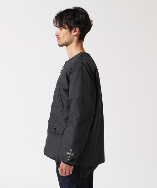 DENHAM（デンハム）の「DENHAM×NANGA/デンハム×ナンガ/NGDH FIRE RESISTANT LINER（ダウンジャケット/コート・メンズ・ブラック・S/M/L）」の8枚目の写真