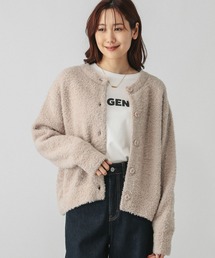 ブークレラメクルーカーディガン/147076