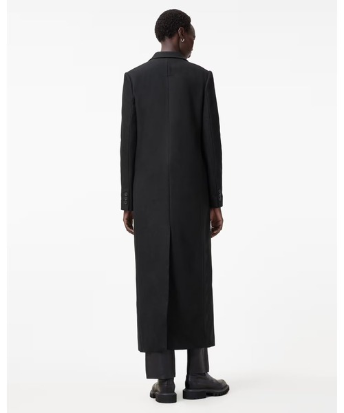 ALLSAINTS(オールセインツ)の「ELLEN DOUBLE BREASTED COAT | ELLEN ダブル ブレスト コート(チェスターコート・レディース・ブラック・4/6/8/10)」の7枚目の写真