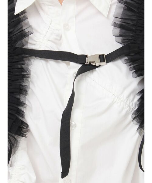 jouetie（ジュエティ）の「チュールハーネス（サスペンダー・レディース・オフホワイト/ブラック・FREE）」の20枚目の写真
