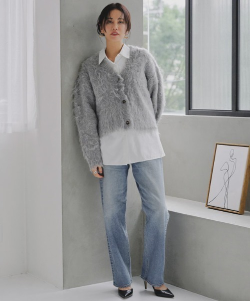 RASW（ラス）の「[RASW]Made in JAPAN ストレートデニム（デニムパンツ・レディース・サックスブルー/ブルー・S/M/L）」の15枚目の写真