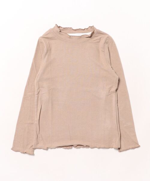 aimoha(アイモハ)の「【aimoha-KIDS-】フリルトップス(Tシャツ/カットソー・キッズ・ホワイト/ピンク/ベージュ/ブラック/チョコ・90/100/110/120/130/140)」の19枚目の写真