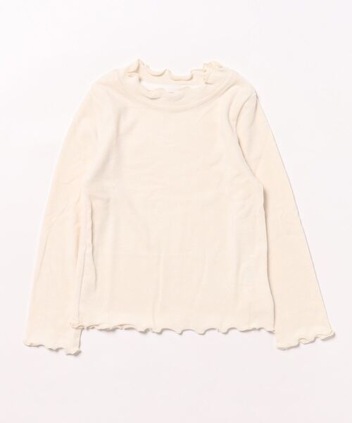 aimoha(アイモハ)の「【aimoha-KIDS-】フリルトップス(Tシャツ/カットソー・キッズ・ホワイト/ピンク/ベージュ/ブラック/チョコ・90/100/110/120/130/140)」の20枚目の写真