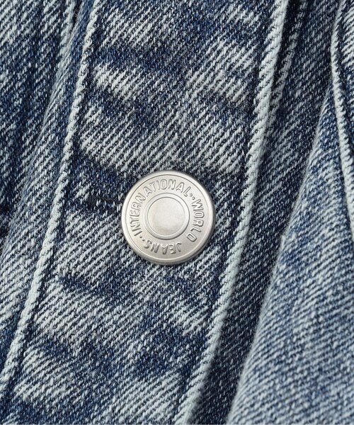 BREEZE（ブリーズ）の「【ジュニア対応】ハートポケットデニムジャケット（デニムジャケット・キッズ・サックスブルー・130/80/120/110/100/90/140）」の4枚目の写真