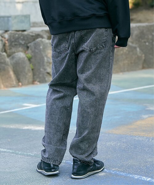 VENCEEXCHANGE（ヴァンスエクスチェンジ）の「デニムイージーパンツ（その他パンツ・メンズ・ブラック/ライトブルー/ダークグレー・L/M）」の5枚目の写真