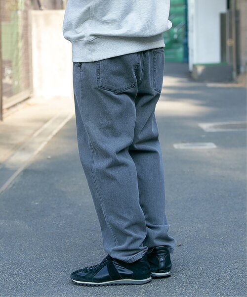 VENCEEXCHANGE（ヴァンスエクスチェンジ）の「デニムイージーパンツ（その他パンツ・メンズ・ブラック/ライトブルー/ダークグレー・L/M）」の9枚目の写真