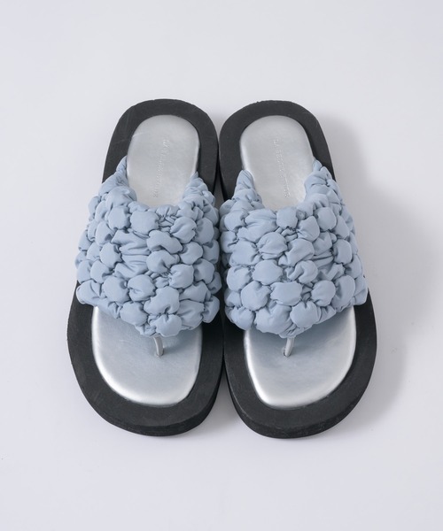 LA BELLE ETUDE（ラベルエチュード）の「ボリュームポコポコサンダル（サンダル・レディース・ライトブルー/ブラック/ライトパープル/ホワイト・L/M/S）」の11枚目の写真