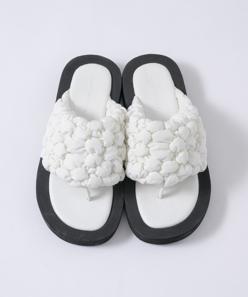 LA BELLE ETUDE（ラベルエチュード）の「ボリュームポコポコサンダル（サンダル・レディース・ライトブルー/ブラック/ライトパープル/ホワイト・L/M/S）」の9枚目の写真