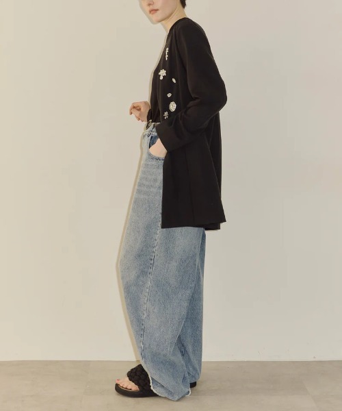 LA BELLE ETUDE（ラベルエチュード）の「ボリュームポコポコサンダル（サンダル・レディース・ライトブルー/ブラック/ライトパープル/ホワイト・L/M/S）」の6枚目の写真