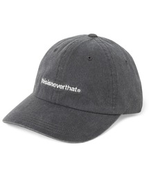 thisisneverthat T.H.A.T. グレーベースボールキャップ thisisneverthat(ディスイズネバーザット) キャップ グレー