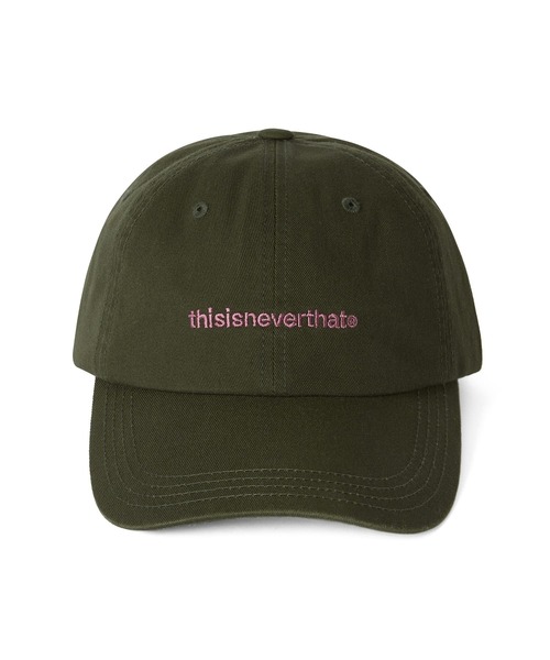 【新品未使用】thisisneverthat Times Cap チャコール セール】T-Logo Cap（キャップ）｜thisisneverthat（ディスイズ