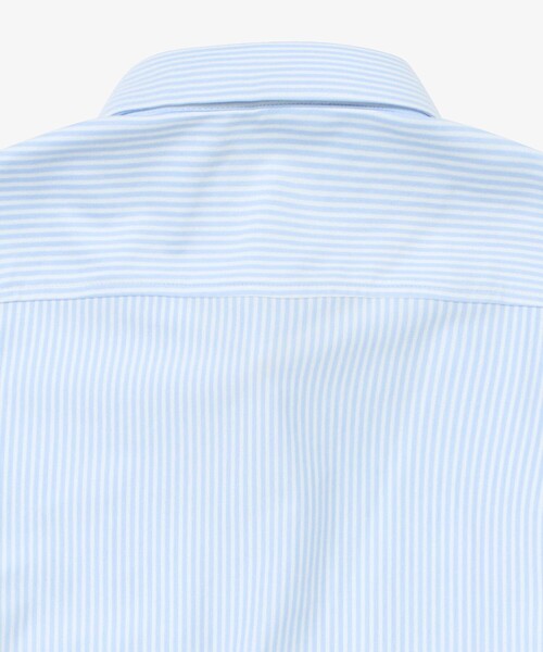 LACOSTE(ラコステ)の「消臭 速乾 UVカット コットン×リサイクルポリエステル ストライプ 長袖レギュラーカラーシャツ(シャツ/ブラウス・メンズ・ネイビー/サックスブルー/グレイッシュブルー・39/41/40/42)」の21枚目の写真