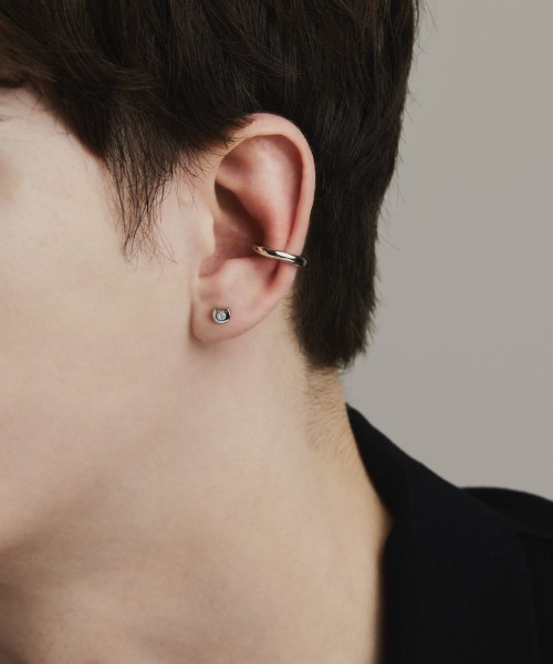 4℃ HOMME+(ヨンドシーオムプラス)の「【11月誕生石】シルバー ブルー・トパーズ ピアス/片耳用(ピアス(片耳用)・メンズ・シルバー・FREE)」の7枚目の写真