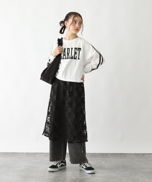 ※　売約済・専用ページ　※ セール】レースキャミセットヘビロッTEE長袖/289043（ワンピース