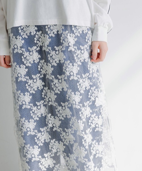 セール】レースキャミセットヘビロッTEE長袖/289043（ワンピース