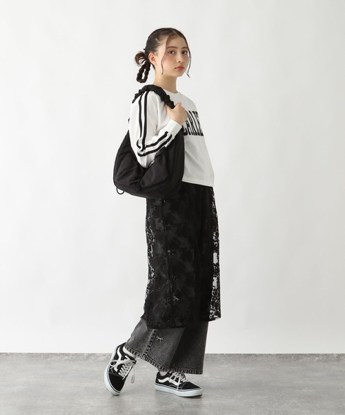 セール】レースキャミセットヘビロッTEE長袖/289043（ワンピース