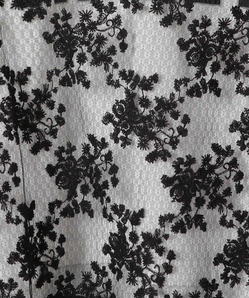 GLOBAL WORK（グローバルワーク）の「レースキャミセットヘビロッTEE長袖/289043（ワンピース・キッズ・ブラック/オフホワイト・130cm/140cm/150cm/160cm）」の20枚目の写真