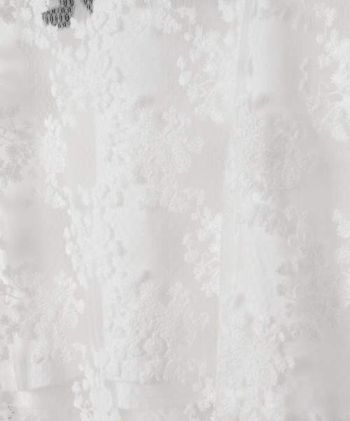 GLOBAL WORK（グローバルワーク）の「レースキャミセットヘビロッTEE長袖/289043（ワンピース・キッズ・ブラック/オフホワイト・130cm/140cm/150cm/160cm）」の21枚目の写真