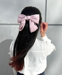 F i.n.t | サテンビッグリボンバレッタ(バレッタ/ヘアクリップ)