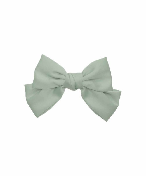 F i.n.t（フィント）の「サテンビッグリボンバレッタ/fint　フィント（バレッタ/ヘアクリップ・レディース・ピンク/ネイビー/ライトイエロー/ライトグリーン・FREE）」の10枚目の写真