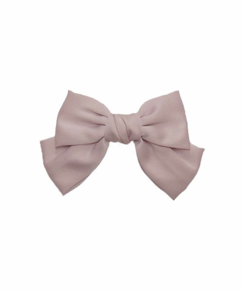 F i.n.t（フィント）の「サテンビッグリボンバレッタ/fint　フィント（バレッタ/ヘアクリップ・レディース・ピンク/ネイビー/ライトイエロー/ライトグリーン・FREE）」の19枚目の写真